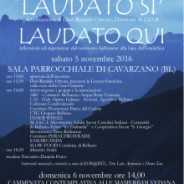 Convegno “Laudato si-Laudato qui” Cavarzano