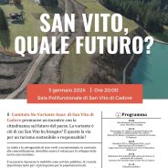 “San Vito, quale futuro?” incontro pubblico mercoledì 3 gennaio h 20